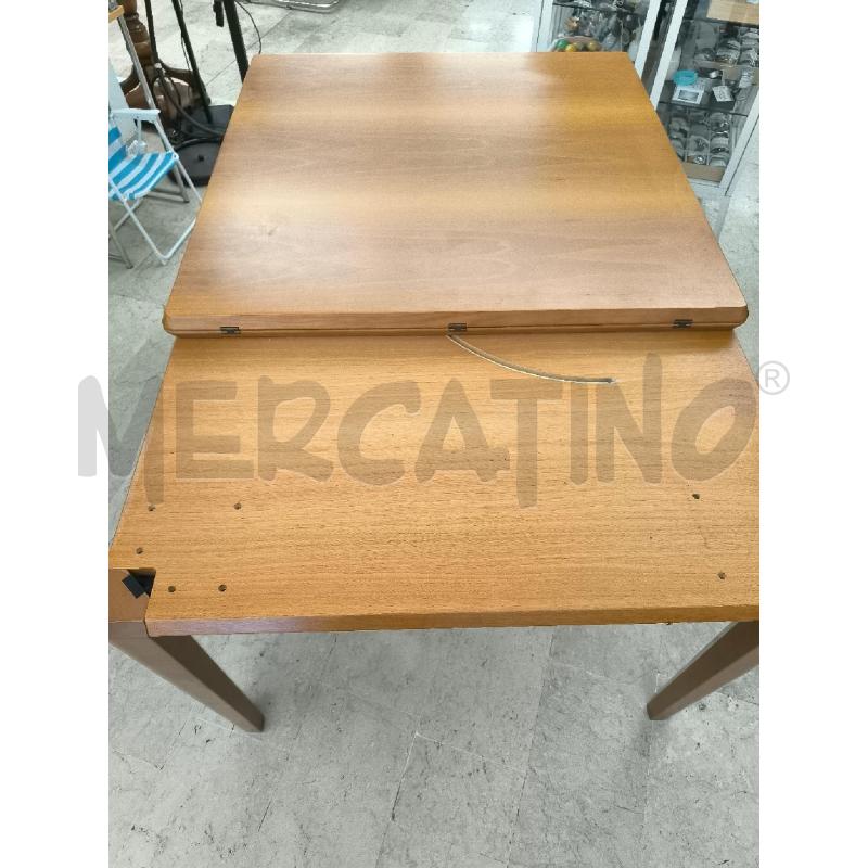 TAVOLO QUADRATO ALLUNGABILE 100 PER 100 | Mercatino dell'Usato Mestre 3
