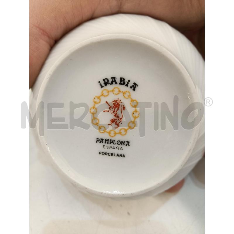 TAZZINE SERVIZIO IRABIA SPAGNABIANCHE | Mercatino dell'Usato Mestre 4