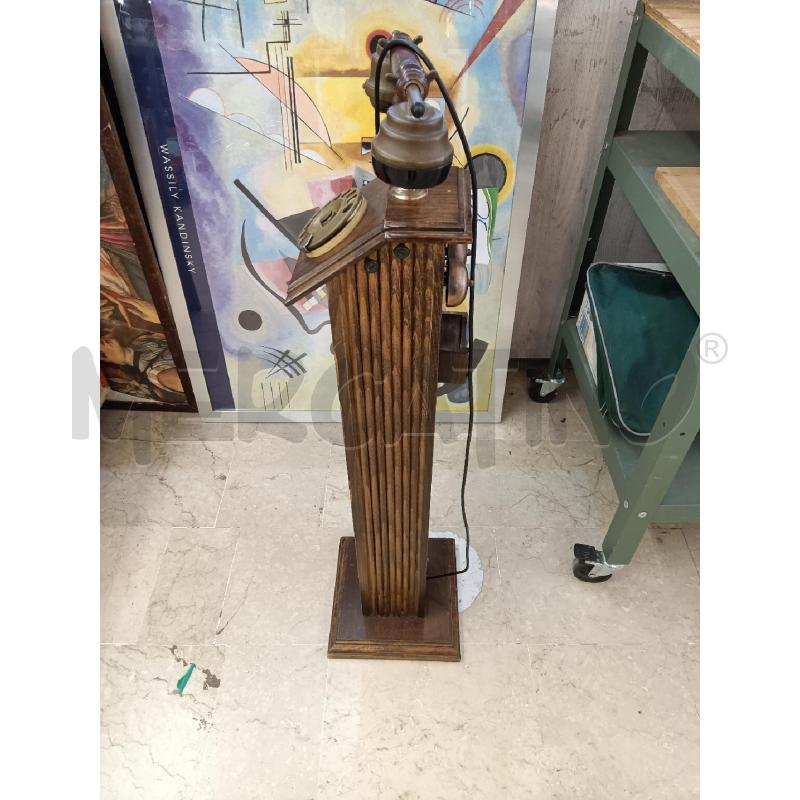 TELEFONO D'EPOCA IN LEGNO | Mercatino dell'Usato Mestre 4