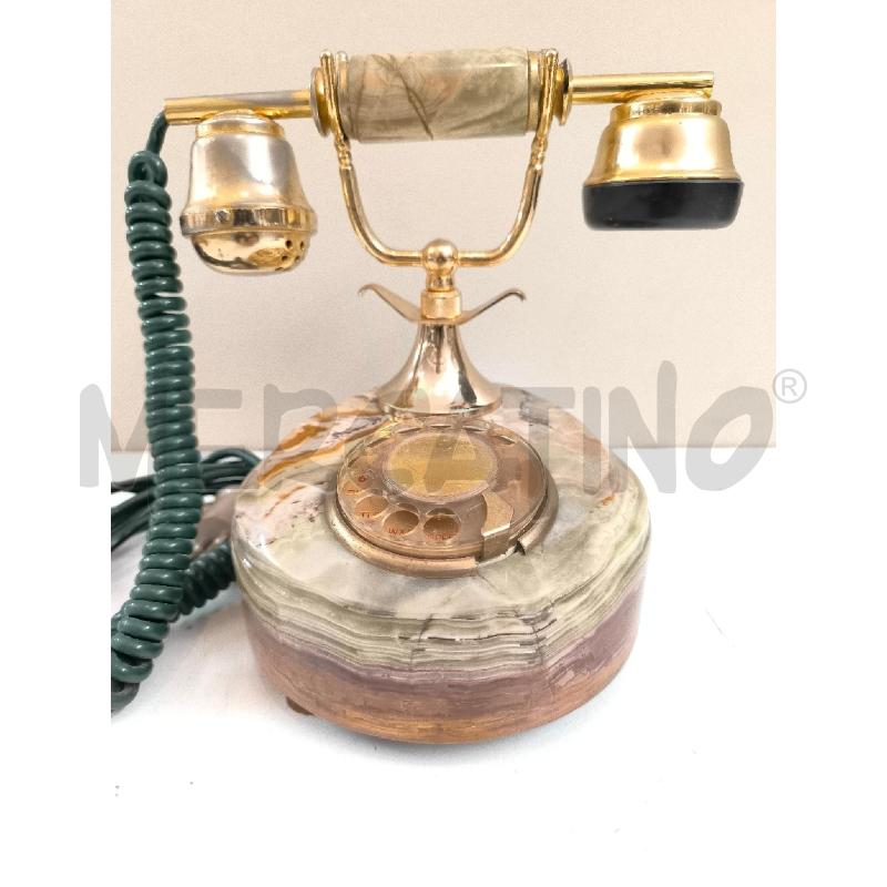 TELEFONO IN ONICE VERDE E MARRONE | Mercatino dell'Usato Mestre 1