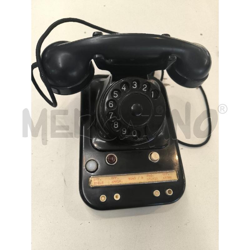 TELEFONO NERO BACHELITE  | Mercatino dell'Usato Mestre 1