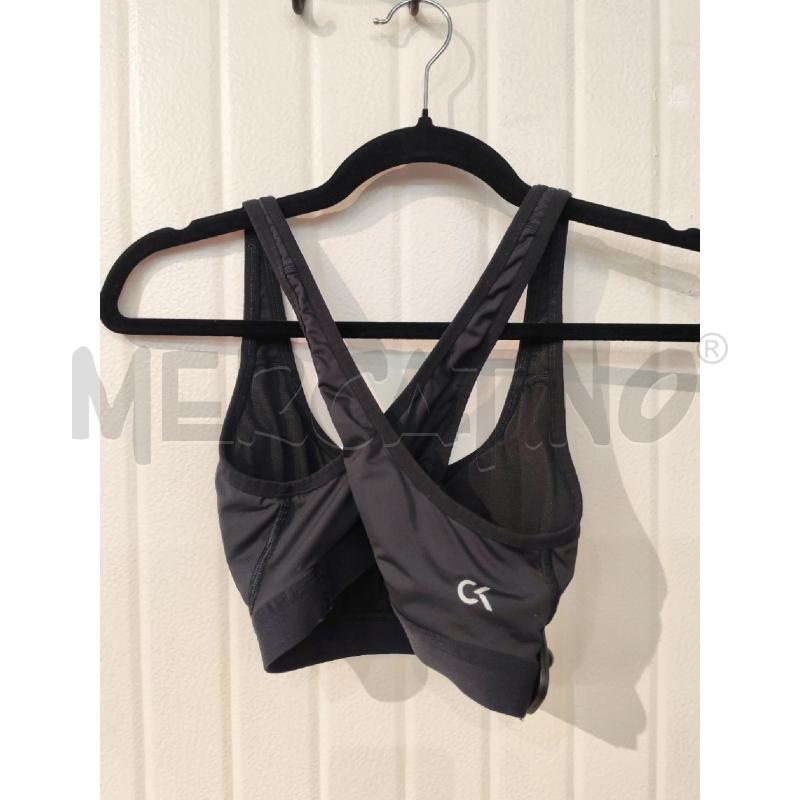 TOP CALVIN KLEIN NERO SCRITTA BIANCA | Mercatino dell'Usato Mestre 2