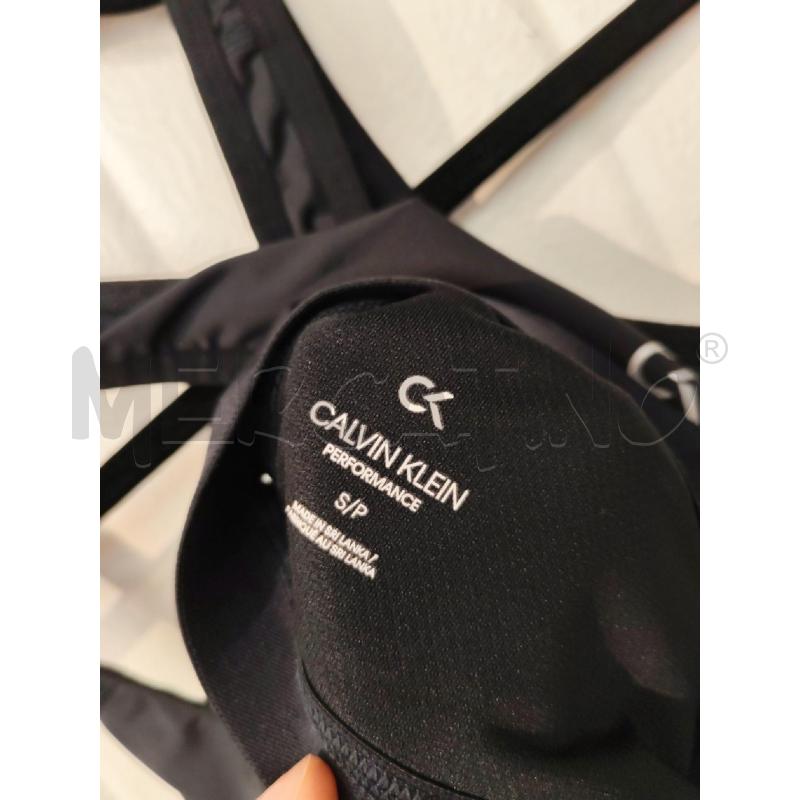 TOP CALVIN KLEIN NERO SCRITTA BIANCA | Mercatino dell'Usato Mestre 3