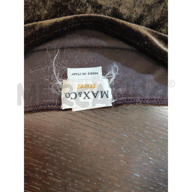 TOP MAX E CO MARRONE CINILIA | Mercatino dell'Usato Mestre 3