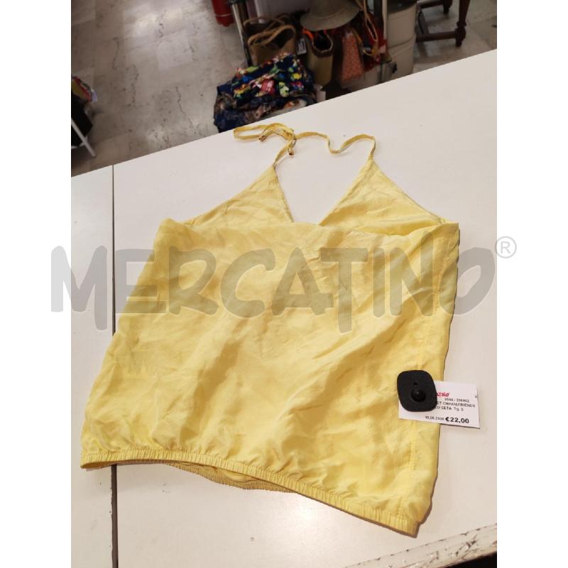 TOP MET CHINO&FRIENDS GIALLO SETA | Mercatino dell'Usato Mestre 3