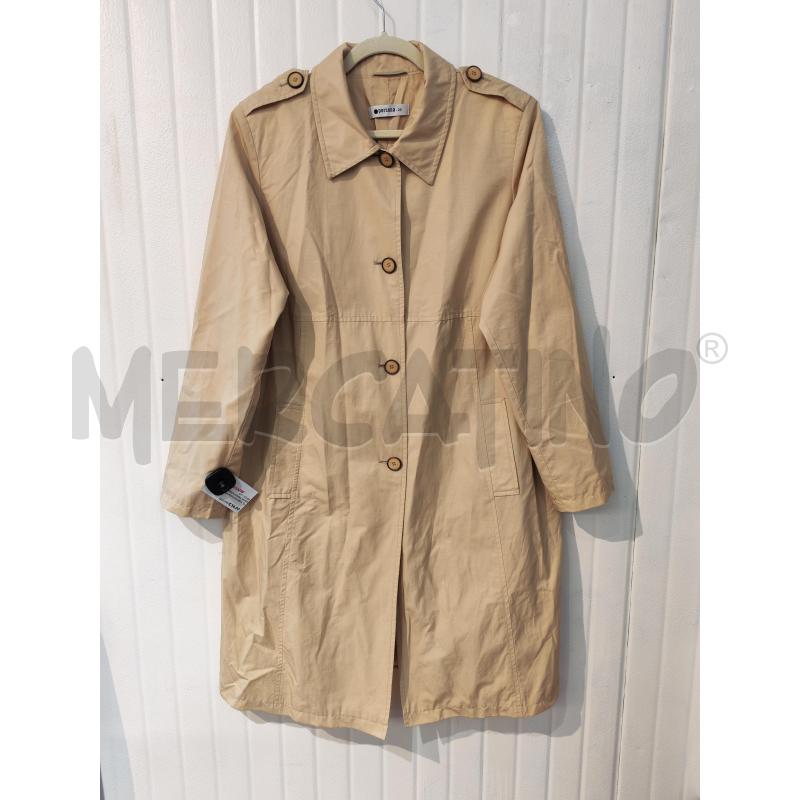 TRENCH DONNA ANTIPIOGGIA PERSONA BIEGE LUNGO | Mercatino dell'Usato Mestre 1