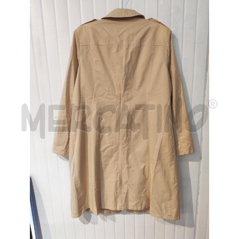 TRENCH DONNA ANTIPIOGGIA PERSONA BIEGE LUNGO | Mercatino dell'Usato Mestre 3