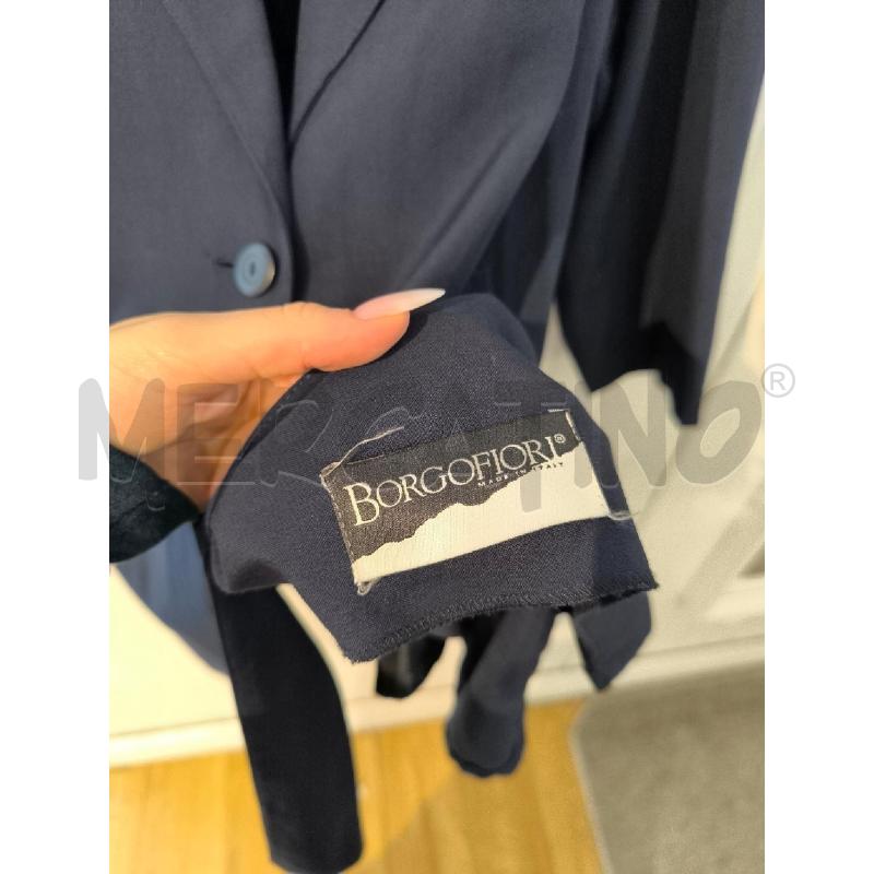 TRENCH DONNA BORGO FIORI BLU NOTTE | Mercatino dell'Usato Mestre 4