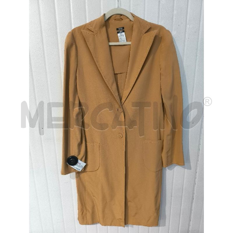 TRENCH DONNA CESARE FABBRI LEGGERO SENAPE 100% SETA | Mercatino dell'Usato Mestre 1