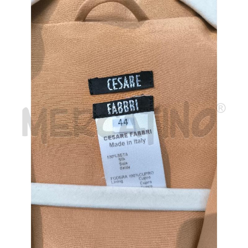 TRENCH DONNA CESARE FABBRI LEGGERO SENAPE 100% SETA | Mercatino dell'Usato Mestre 2