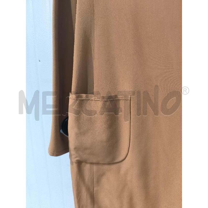 TRENCH DONNA CESARE FABBRI LEGGERO SENAPE 100% SETA | Mercatino dell'Usato Mestre 4
