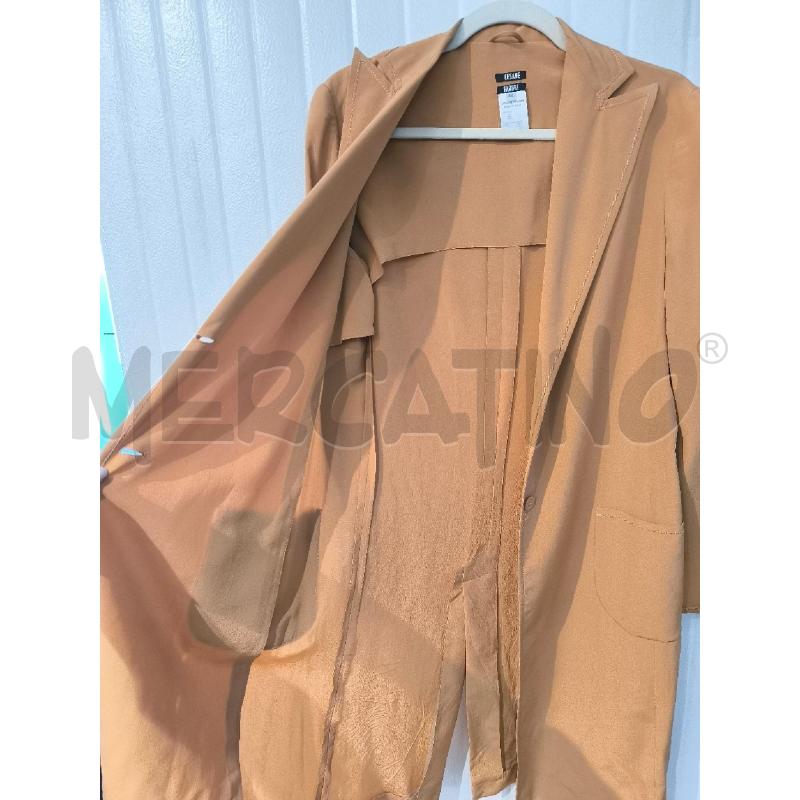 TRENCH DONNA CESARE FABBRI LEGGERO SENAPE 100% SETA | Mercatino dell'Usato Mestre 5