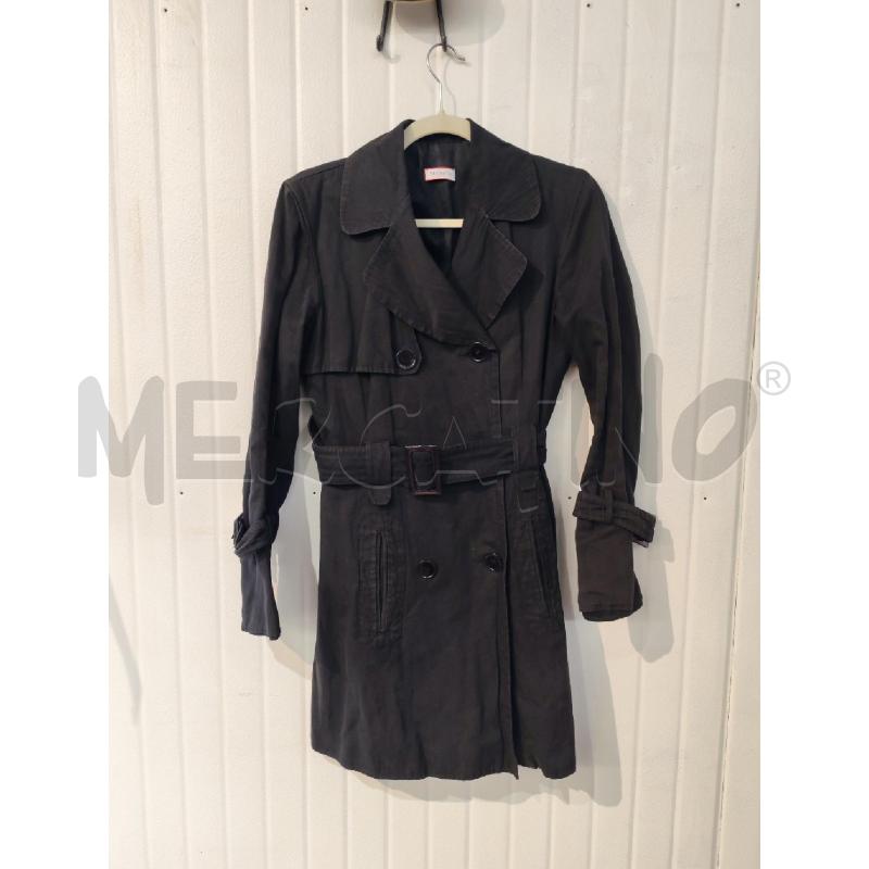 TRENCH DONNA MAX&CO NERO  | Mercatino dell'Usato Mestre 1
