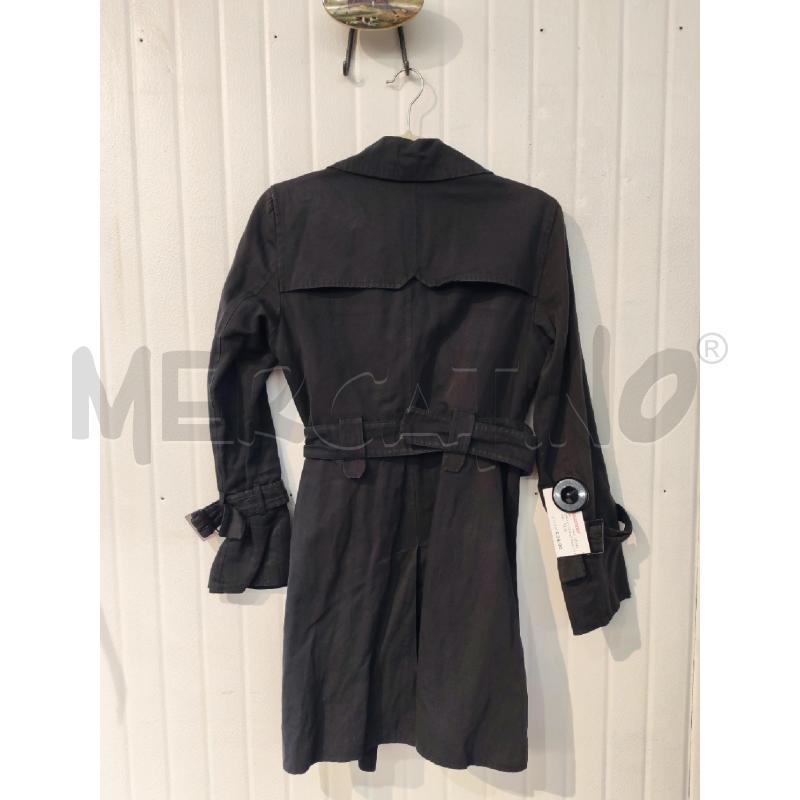 TRENCH DONNA MAX&CO NERO  | Mercatino dell'Usato Mestre 4