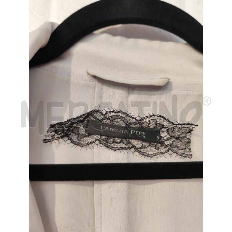 TRENCH DONNA PATRIZIA PEPE 100% SETA GRIGIO | Mercatino dell'Usato Mestre 2