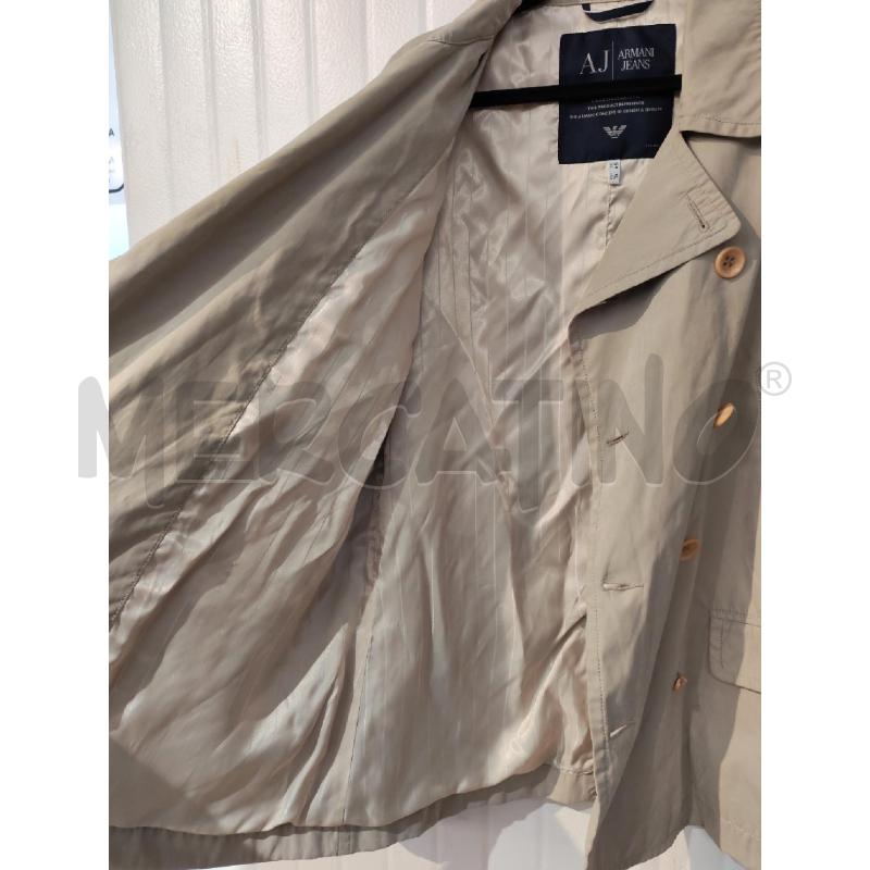 TRENCH UOMO ARMANI JEANS BEIGE | Mercatino dell'Usato Mestre 5