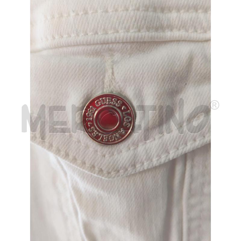 TUTA DONNA GUESS DENIM BIANCO CORTA | Mercatino dell'Usato Mestre 3