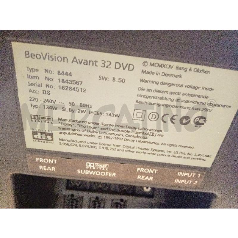 TV BEO VISION AVANT 32 DVD | Mercatino dell'Usato Mestre 2