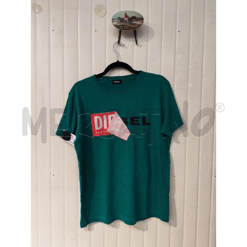 T SHIRT UOMO DIESEL VERDE | Mercatino dell'Usato Mestre 1