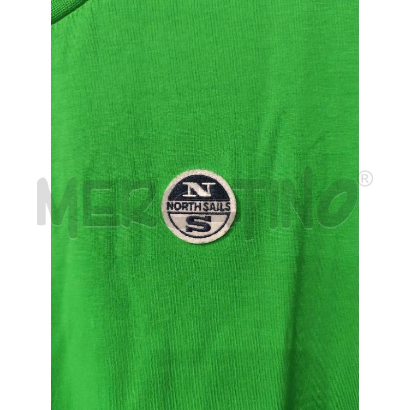 T SHIRT UOMO THE NORTH SAILS VERDE  | Mercatino dell'Usato Mestre 2