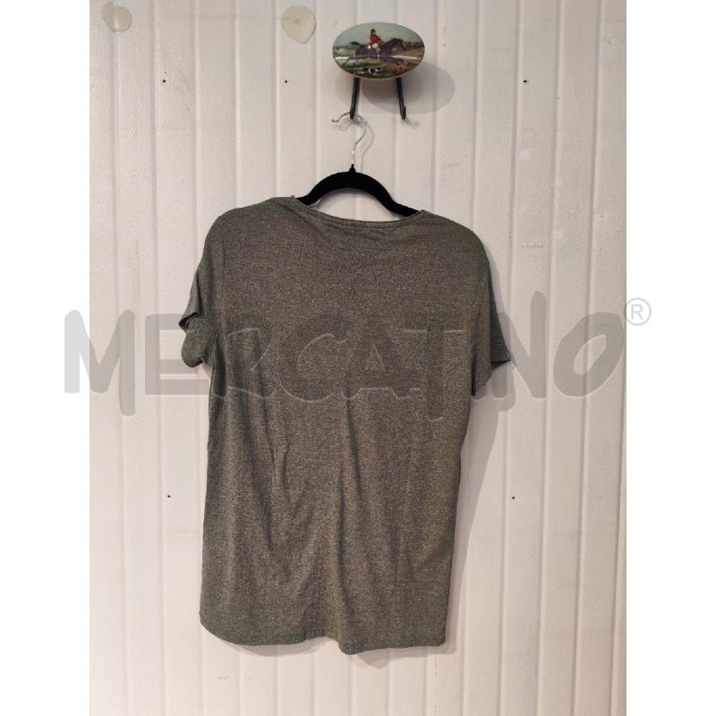 T SHIRT UOMO TOMMY HILFIGER VERDE CHIARO | Mercatino dell'Usato Mestre 3