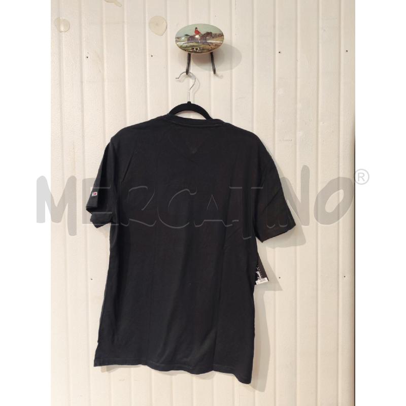 T SHIRT UOMO TOMMY JEANS NERA CON LOGO  | Mercatino dell'Usato Mestre 3
