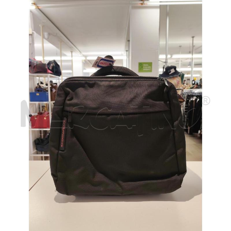 VALIGIA MANDARINA DUCK TESSUTO NERO | Mercatino dell'Usato Mestre 1