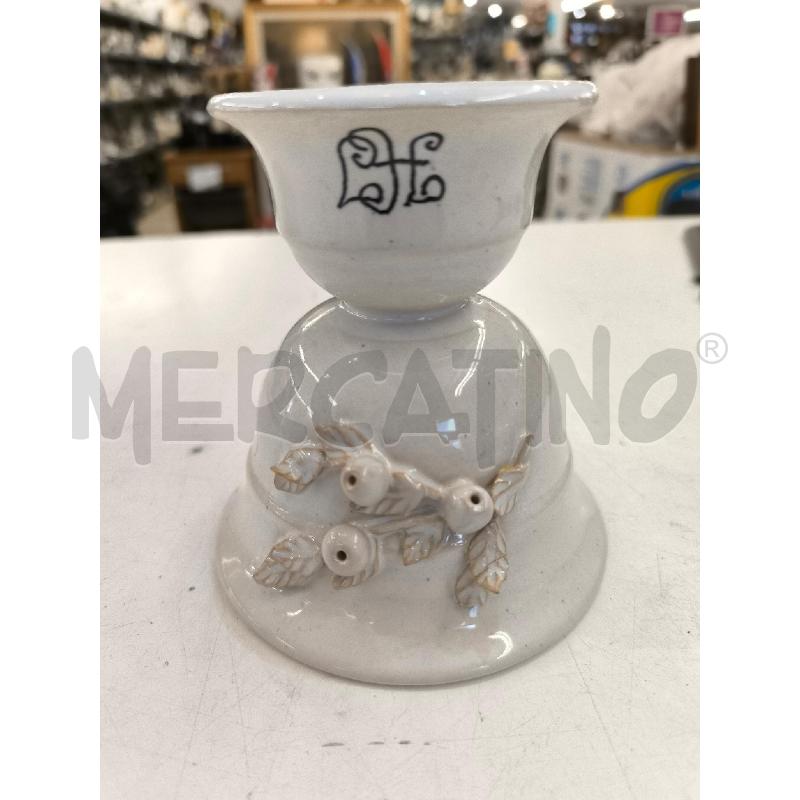 VASETTO CERAMICA SMALTATA VINTAGE | Mercatino dell'Usato Mestre 1