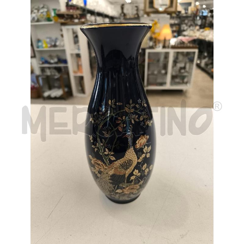 VASO BLU GIAPPONESE TIPO KUTANI | Mercatino dell'Usato Mestre 1