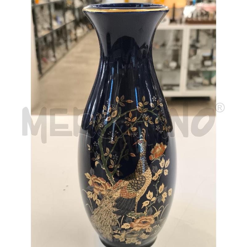 VASO BLU GIAPPONESE TIPO KUTANI | Mercatino dell'Usato Mestre 3