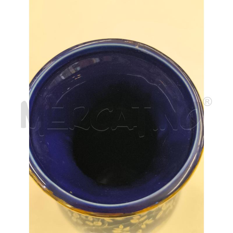 VASO BLU GIAPPONESE TIPO KUTANI | Mercatino dell'Usato Mestre 4