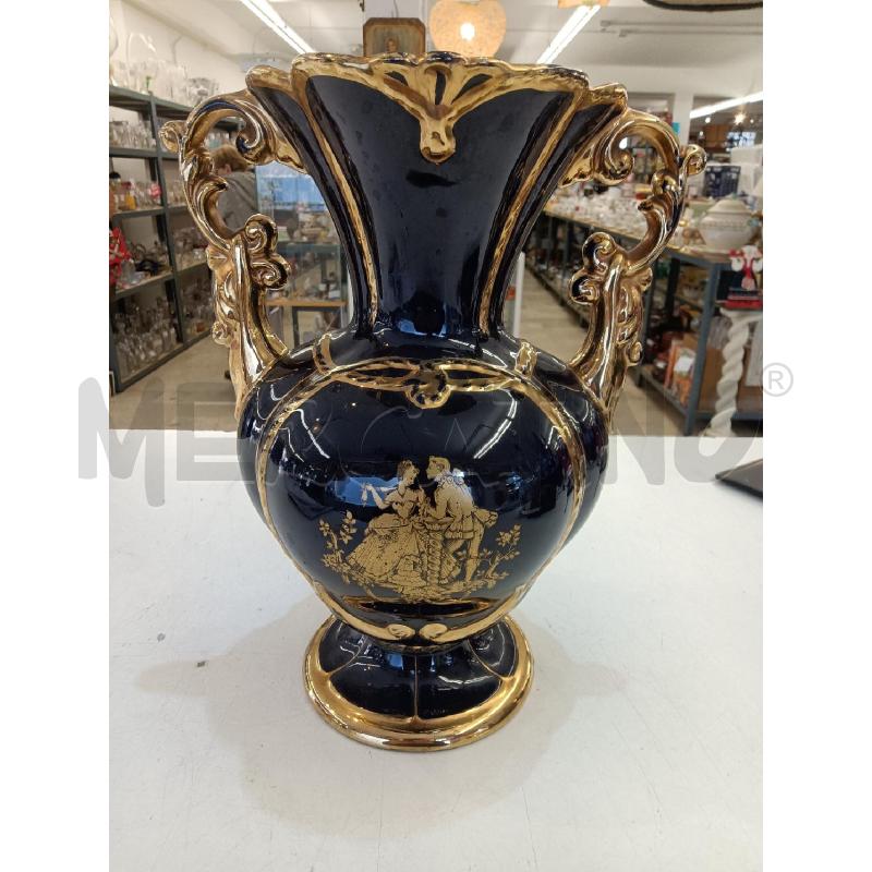 VASO BLU LAV. ORO | Mercatino dell'Usato Mestre 3