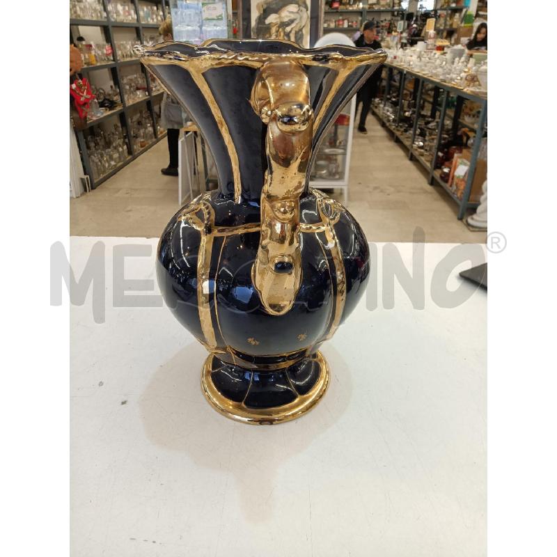 VASO BLU LAV. ORO | Mercatino dell'Usato Mestre 4