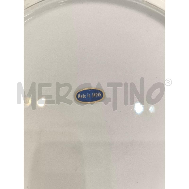 VASO CON PIATTO GIAPPONWSE DECORI BORDO' | Mercatino dell'Usato Mestre 4