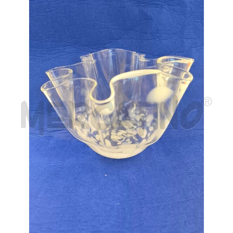 VASO FAZZOLETTO MACCHIE BIANCHE | Mercatino dell'Usato Mestre 1
