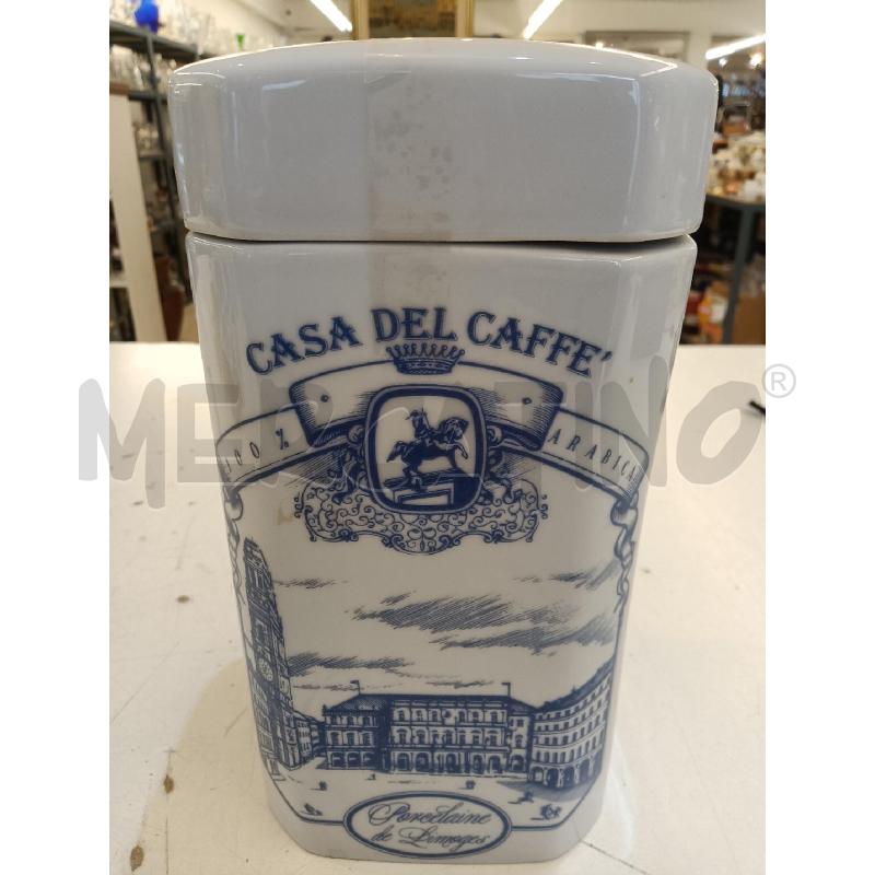 VASO LIMOGES CON COPERCHIO DECORI BLU | Mercatino dell'Usato Mestre 1