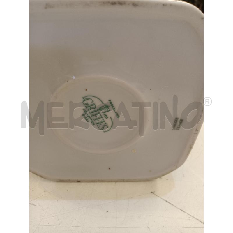 VASO LIMOGES CON COPERCHIO DECORI BLU | Mercatino dell'Usato Mestre 2