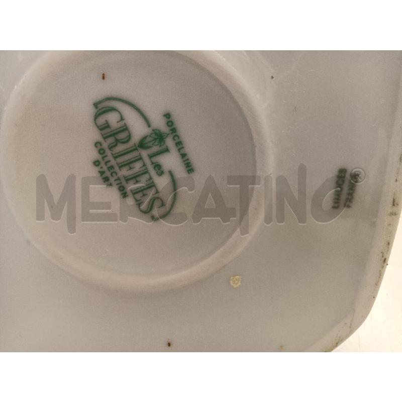 VASO LIMOGES CON COPERCHIO DECORI BLU | Mercatino dell'Usato Mestre 3