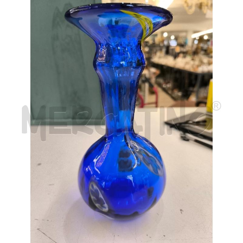 VASO MURANO BLU MURRINA | Mercatino dell'Usato Mestre 2