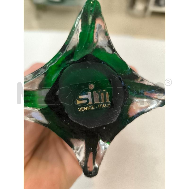 VASO VETRO MURANO CALLA | Mercatino dell'Usato Mestre 5