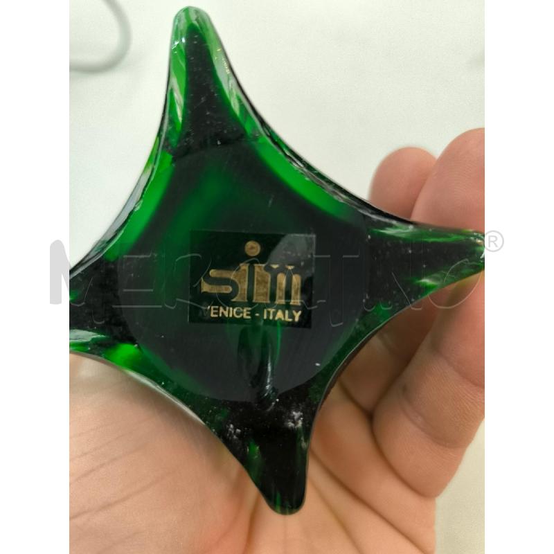VASO VETRO MURANO CALLA  | Mercatino dell'Usato Mestre 3