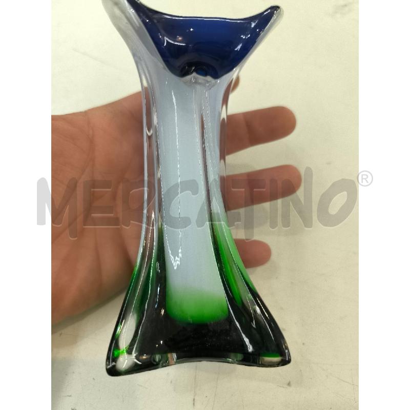 VASO VETRO MURANO CALLA  | Mercatino dell'Usato Mestre 4