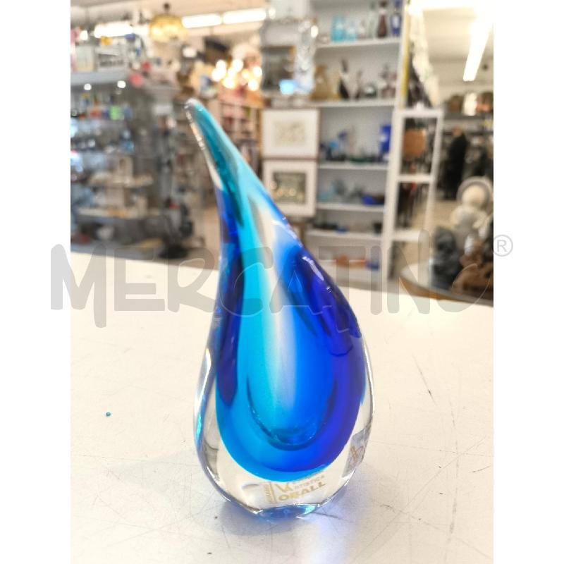 VASO VETRO MURANO OBAL  | Mercatino dell'Usato Mestre 1