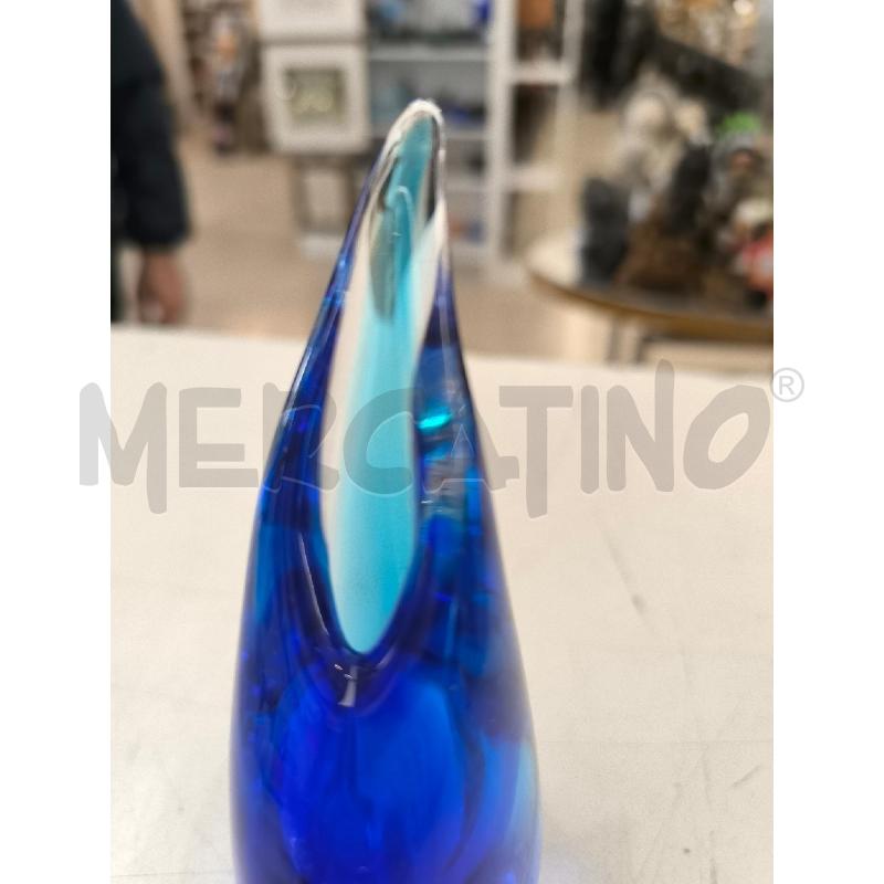VASO VETRO MURANO OBAL  | Mercatino dell'Usato Mestre 3
