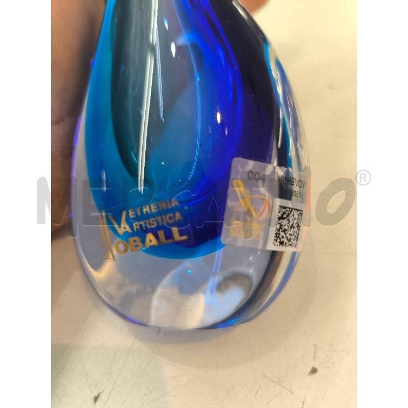 VASO VETRO MURANO OBAL  | Mercatino dell'Usato Mestre 4
