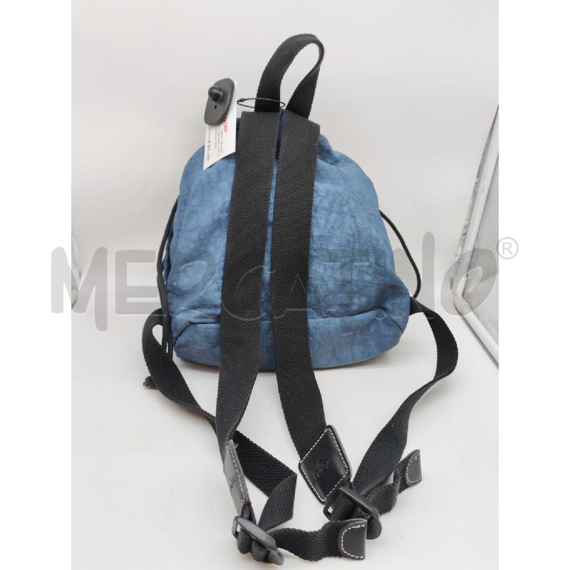 ZAINETTO DONNA KIPLING BLU MANICI NERI  | Mercatino dell'Usato Mestre 2