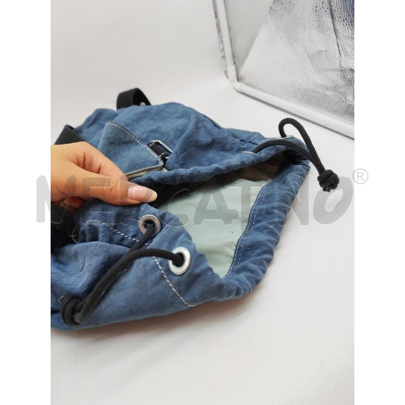 ZAINETTO DONNA KIPLING BLU MANICI NERI  | Mercatino dell'Usato Mestre 5