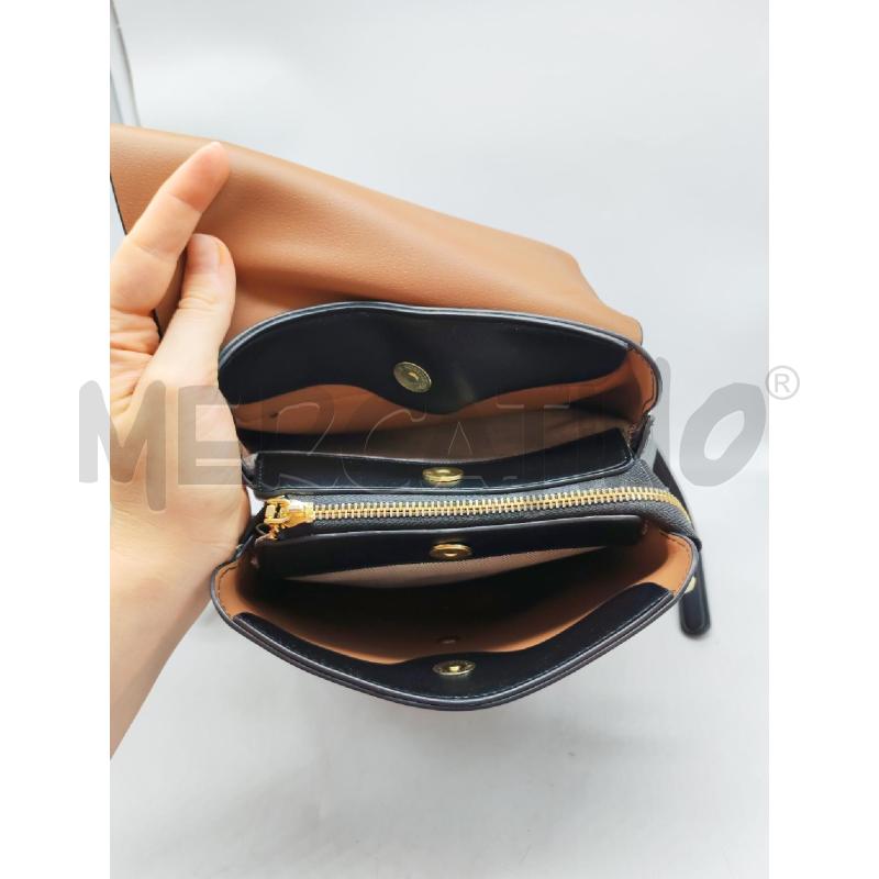 ZAINO DONNA HERISSON FIRENZE NERO DUE TESSUTI | Mercatino dell'Usato Mestre 3