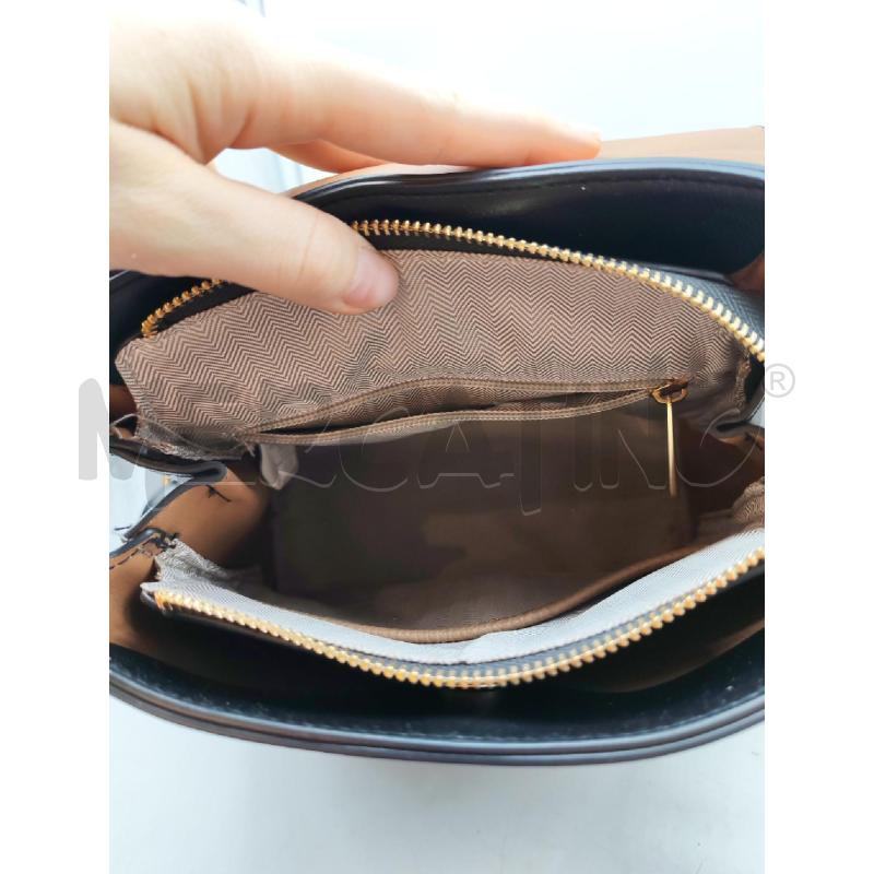 ZAINO DONNA HERISSON FIRENZE NERO DUE TESSUTI | Mercatino dell'Usato Mestre 4