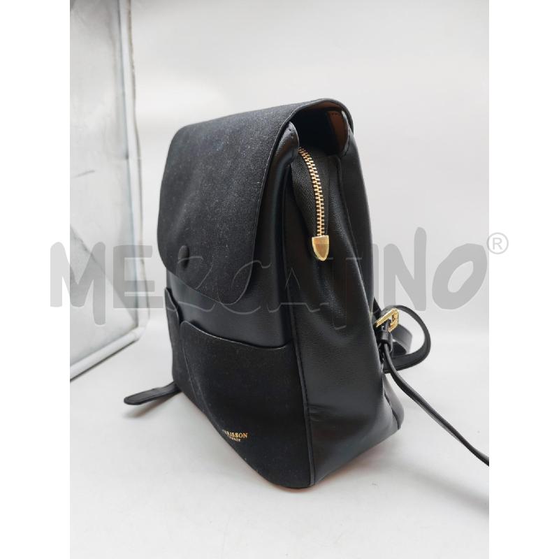 ZAINO DONNA HERISSON FIRENZE NERO DUE TESSUTI | Mercatino dell'Usato Mestre 5